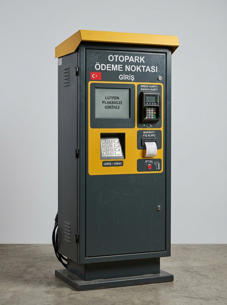 Standart Otopark Ödeme Kiosku