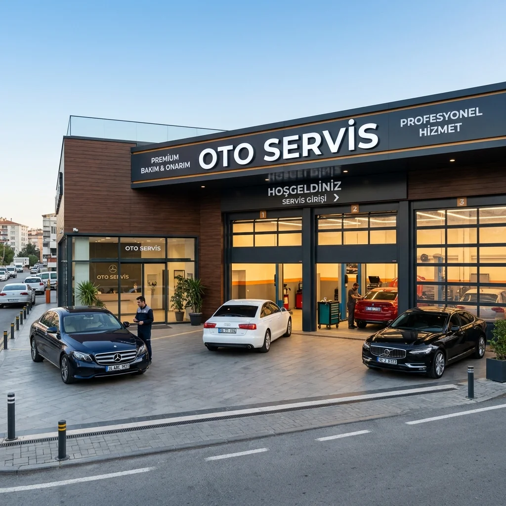 Oto Servis Karşılama